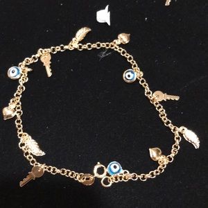 bracelet on the foot